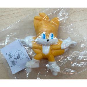 Rare Vintage McDonalds Sonic The Hedgehog Tails Plastic figure w/stickers new